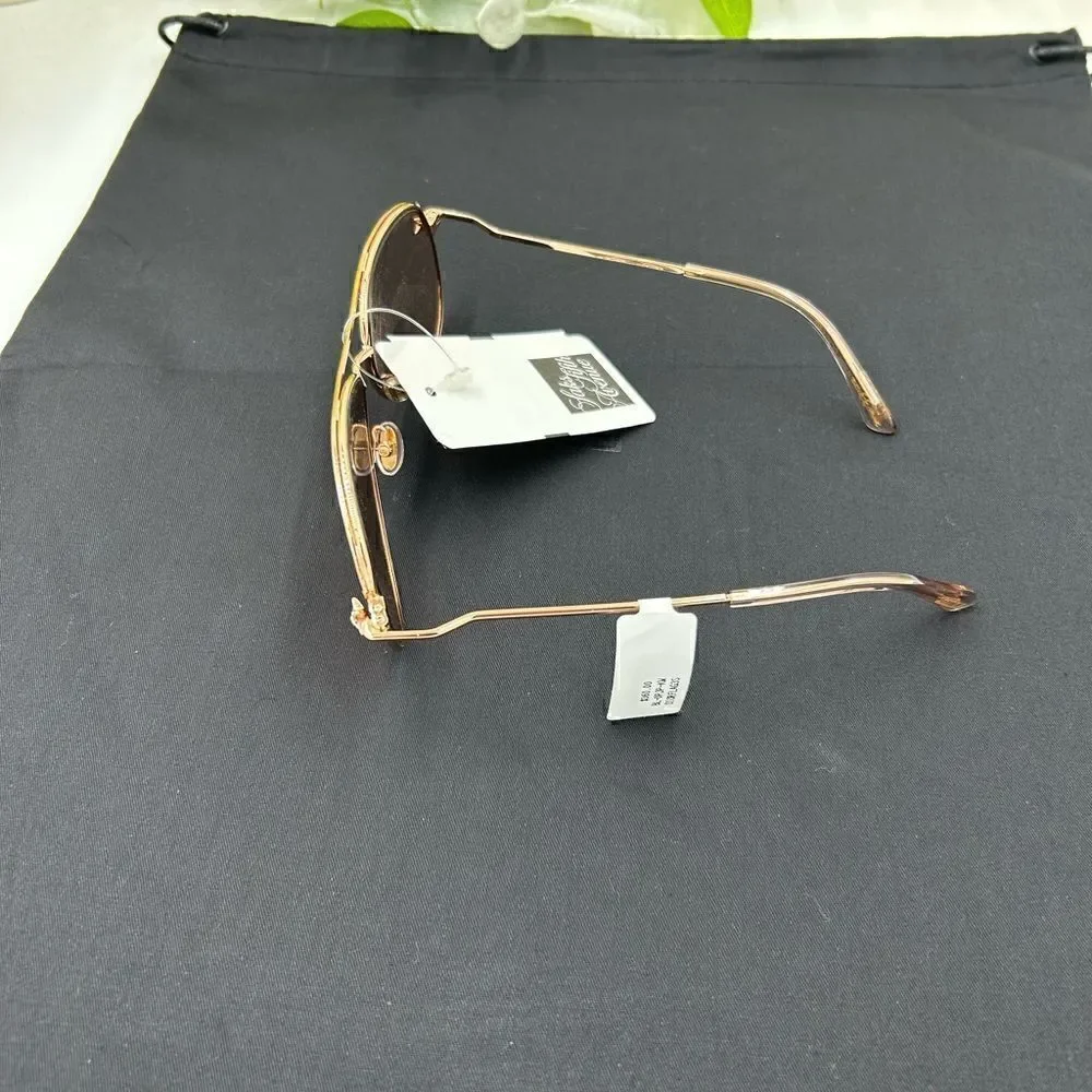 Women’s Jimmy Choo, aviator, sunglasses made in Italy